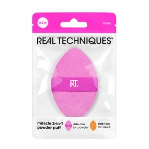 Real Techniques Miracle 2-in-1 Powder Puff &Eacute;ponge &agrave; maquillage