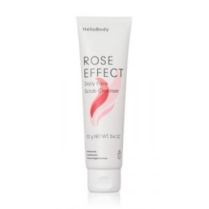 HelloBody ROSE EFFECT Daily Face Scrub Cleanser Gommage visage