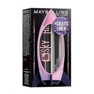 Maybelline Lash Sensational Sky High Cosmic Black + Lasting Drama Automatic Liner - Xmas Coffret Coffret maquillage yeux