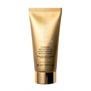 KORA Organics Turmeric Brightening & Exfoliating Scrub & Mask Masque visage