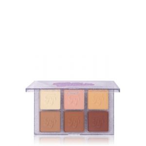 BH Cosmetics 6 Color Face Palette Totally Snatched Palette de maquillage