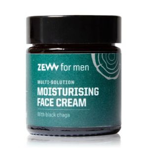ZEW for Men Moisturizing Face Cream with black chaga Crème visage