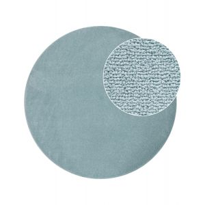 Tapis Portivo turquoise 160 cm rond