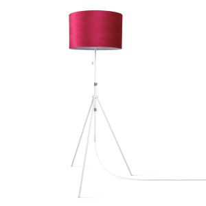 Lampadaire Beton rouge