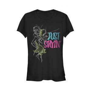 Tinkerbell - Just Sayin Tink - Girly - noir - XL - 100% Coton,Jersey