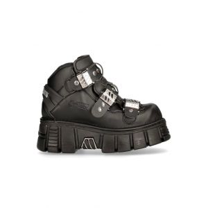 New Rock - M 122 C3 Black - Chaussures pour fille - noir - EU 41 - Synthetic/Textile/Caoutchouc,Faux cuir