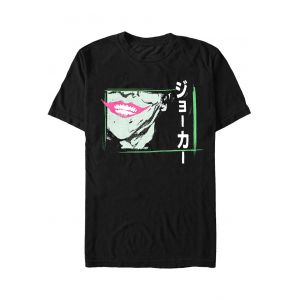 Joker - Smile Frame Anime - T-Shirt - noir - M - 100% Coton,Jersey