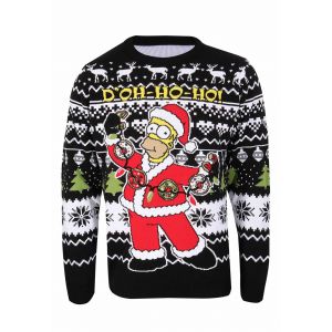 The Simpsons - Homer Xmas Knit - Pull-over - multicolore - XXL - 100% Polyacrylique,Tricots