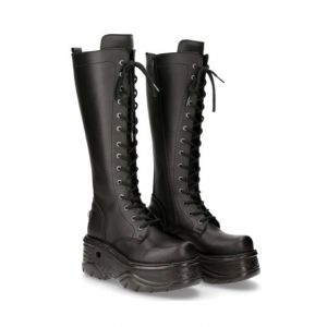 New Rock - M 235 V1 Black - Chaussures pour fille - noir - EU 36 - Synthetic/Textile/Caoutchouc,Faux cuir