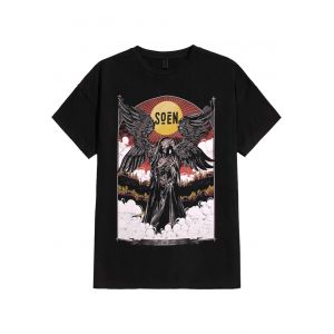 Soen - Angel of Death - T-Shirt - noir - L - 100% Coton