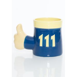Fallout - Thumbs Up 3D - Mug - bleu - Onesize - Céramique,Céramique