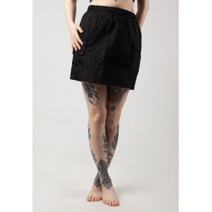 Noisy May - Molly Cargo String Black - Jupe - noir - L - 100% Polyamide