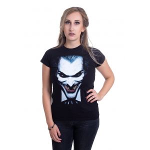 Batman - Alex Ross Joker - Girly - noir - S - 100% Coton,Jersey