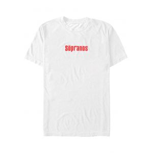 The Sopranos - Logo White - T-Shirt - blanc - XL - 100% Coton,Jersey
