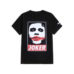 Joker - Poster Style - T-Shirt - noir - XXL - 100% Coton