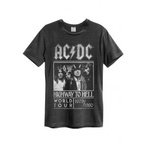 AC/DC - Highway To Hell Poster Charcoal - T-Shirt - gris - XXL - 100% Coton