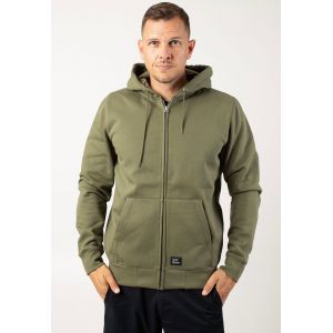 Vintage Industries - Redstone Hooded Bright Olive - Sweat Zippé - vert - 3XL - 80 % coton, 20 % polyester,Transpirer
