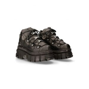 New Rock - 106 V55 Black - Chaussures pour fille - noir - EU 37 - Synthetic/Textile/Caoutchouc,Faux cuir