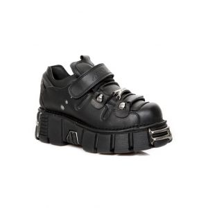 New Rock - 131 V1 Black - Chaussures pour fille - noir - EU 37 - Synthetic/Textile/Caoutchouc