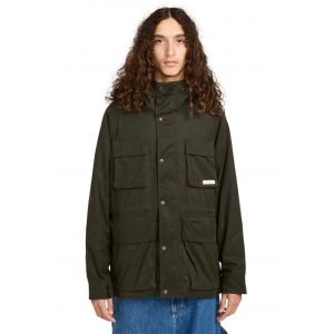 Element - Field Waxed Parka Kalamata - Veste - vert - M - Shell: 100% Coton; Lining: 100% Polyester; Padding: 100% Polyester