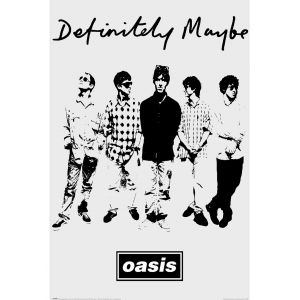 Oasis - Definitely Maybe Maxi - Poster - noir - Onesize - 170g/m&sup2;