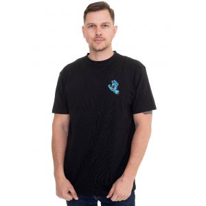 Santa Cruz - Screaming Hand Chest Black - T-Shirt - noir - S - 100% Coton,Jersey