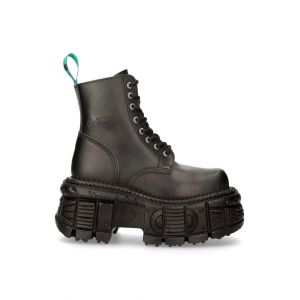 New Rock - M Mili 084N V1 Black - Chaussures pour fille - noir - EU 37 - Synthetic/Textile/Caoutchouc,Faux cuir
