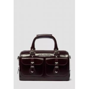 Dr. Martens - Top Handle Cherry Red Oxford Rub Off - Sac - bordeaux - Onesize - 100% Polyester