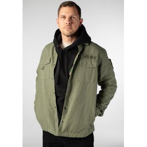 Santa Cruz x Stranger Things - Crawl Utility Army - Veste - vert - XL - 100% Coton