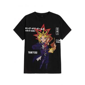 Yu Gi Oh! - Yami Yugi - T-Shirt - noir - L - 100% Coton