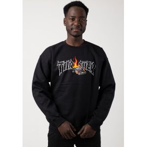 Thrasher - Cop Car Black - Pull - noir - S - 50% coton, 50% polyester,Transpirer