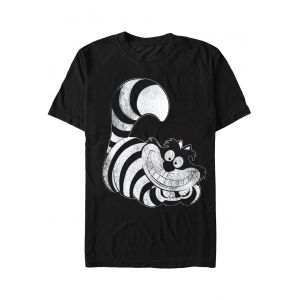 Alice In Wonderland - Cheshire Cat Mono - T-Shirt - noir - M - 100% Coton,Jersey