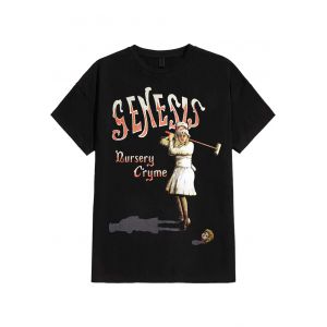 Genesis - Nursery Cryme - T-Shirt - noir - M - 100% Coton,Jersey