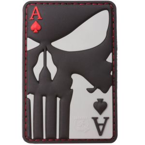 JTG Patch 3D Punisher Ace of Spades fullcolor - Default Title