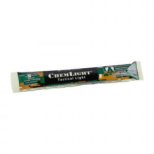 Bâton lumineux Chemlight 8 h 15 cm bleu - Blanc