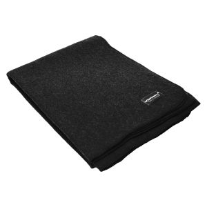 Couure en laine 150 x 225 cm  métal - Gris