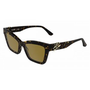 Karl Lagerfeld Femme Karl Lagerfeld KL6220S 242 Lunettes de soleil Ac&eacute;tate La Havane Marron Carr&eacute; Normale