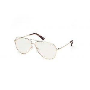 Emilio Pucci Femme EP0229 032 Lunettes de soleil Métal Or  Pilote Normale