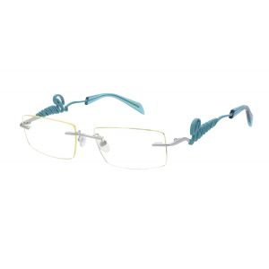 Barrow Unisex VBA012 SQUARE GLASANT  0S27 Montures optiques M&eacute;tal Palladium Jaune Carr&eacute; Normale