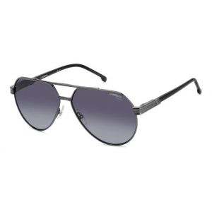 Carrera Homme CARRERA 1067/S KJ1/WJ Lunettes de soleil Métal Fusil Gris Pilote Polarisé Ombré