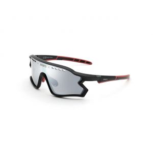 Briko Unisex I6L Daintree Black red Lunettes de soleil Nylon Noir Gris Géométrique Normale