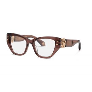 Roberto Cavalli Femme VRC075M  06ME Montures optiques Ac&eacute;tate Marron  Cat Eye