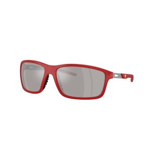 Ferrari Scuderia Homme Ferrari Scuderia FZ6021U 526/6G Lunettes de soleil Inject&eacute; Rouge Gris Pillow Normale