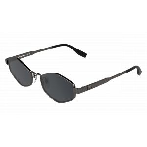 Karl Lagerfeld Femme Karl Lagerfeld KL365S 021 Lunettes de soleil M&eacute;tal Argent Fum&eacute;e Cat Eye Normale
