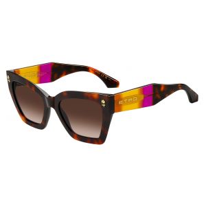 ETRO  ETRO 0090/S 086/HA Lunettes de soleil   Marrone   Sfumato