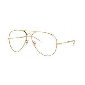 Ray - Ban Unisex RB3825 OLD AVIATOR 001/GG Lunettes de soleil Métal Or Bleu Pilote Photochromatique