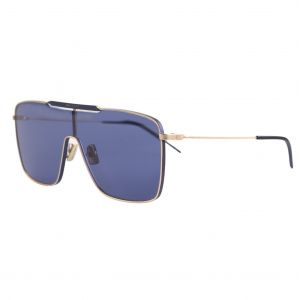 Italia Independent Unisex LOYD 0321 120.000 Lunettes de soleil outlet M&eacute;tal Or Bleu Masque