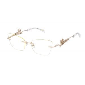 Barrow Femme VBA011 CALIPSO GLASANT  300 Montures optiques M&eacute;tal Or Jaune Papillon Normale