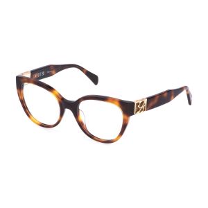 Blumarine Femme VBM873S  752 Montures optiques Ac&eacute;tate Havane  Papillon