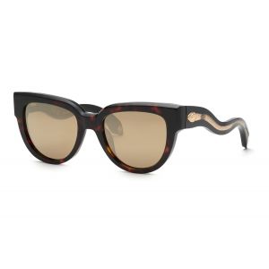Roberto Cavalli  SRC054  743G Lunettes de soleil   Marron   Miroir